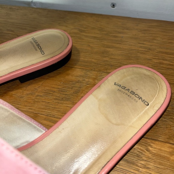 VAGABOND – Pink Suede Pointed-Toe Mules – Size 39 - Picture 6 of 10